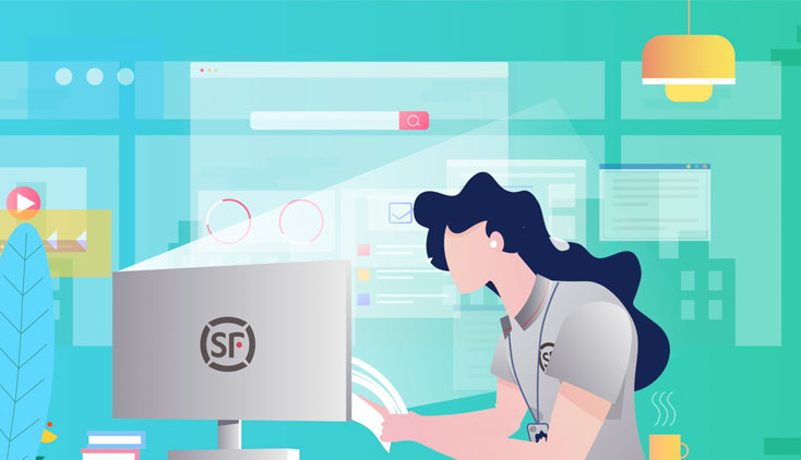 順豐財務系統(tǒng)MG動畫